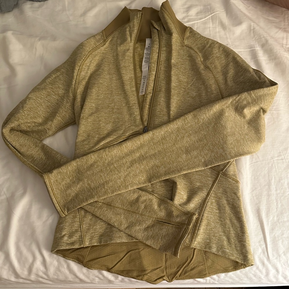 lululemon grape leaf always alert half zip